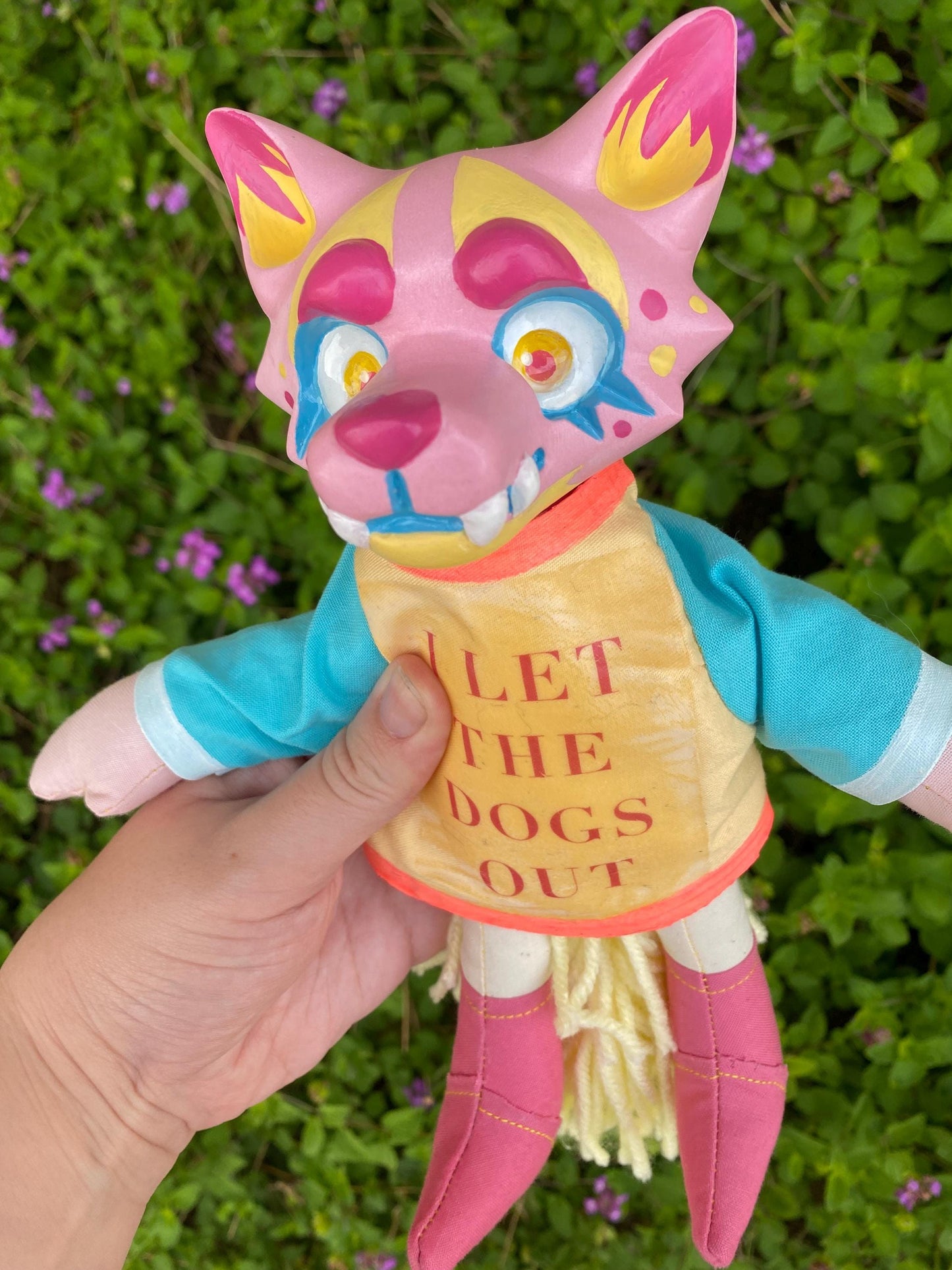 Arnulf - Colorful and Customizable Wolf Doll