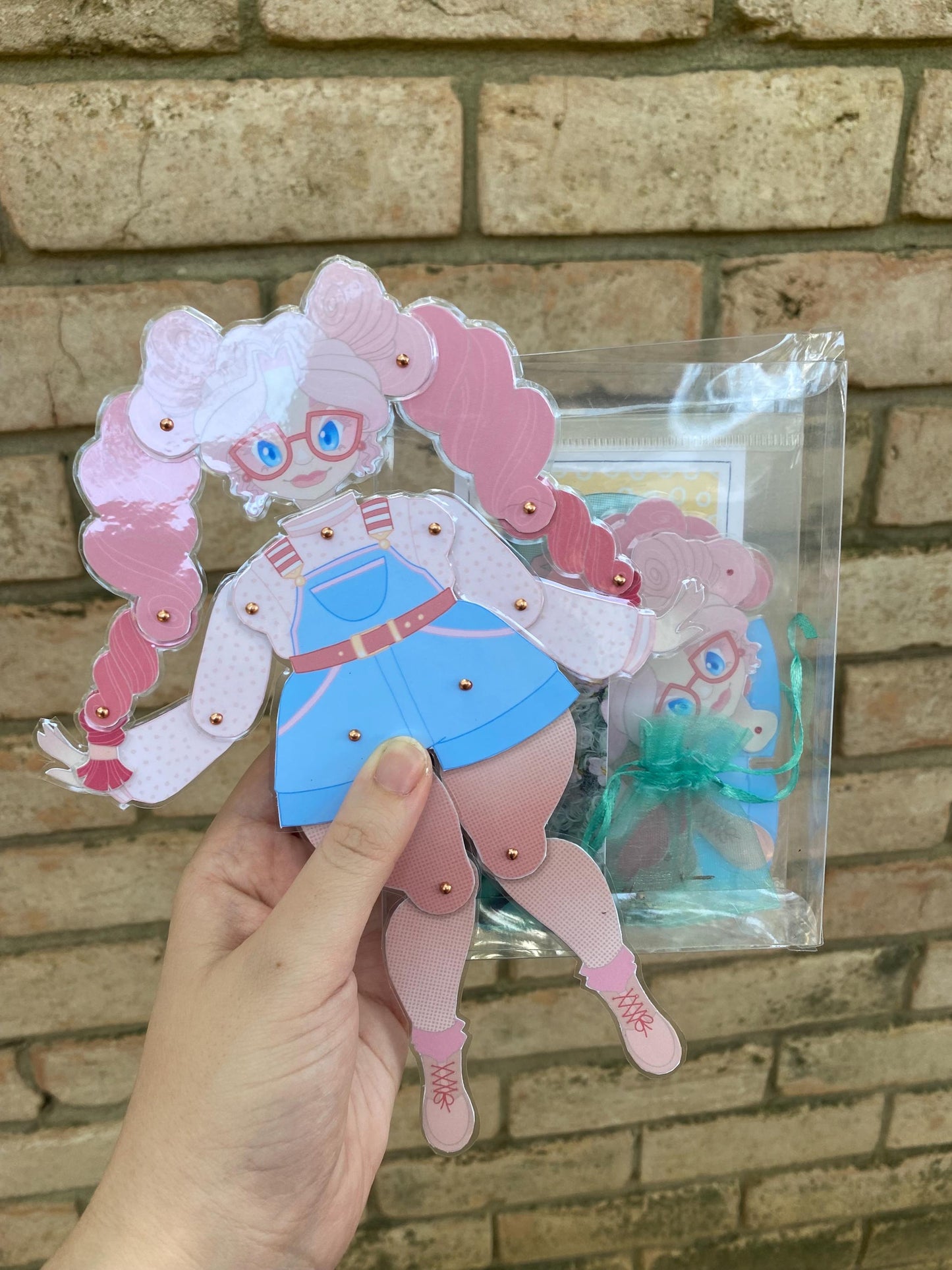 Precut Paper Doll - Strawberry Shortcake