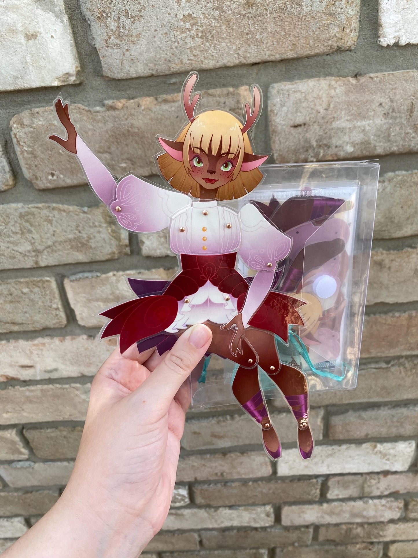 Precut Paper Doll - Hellebore