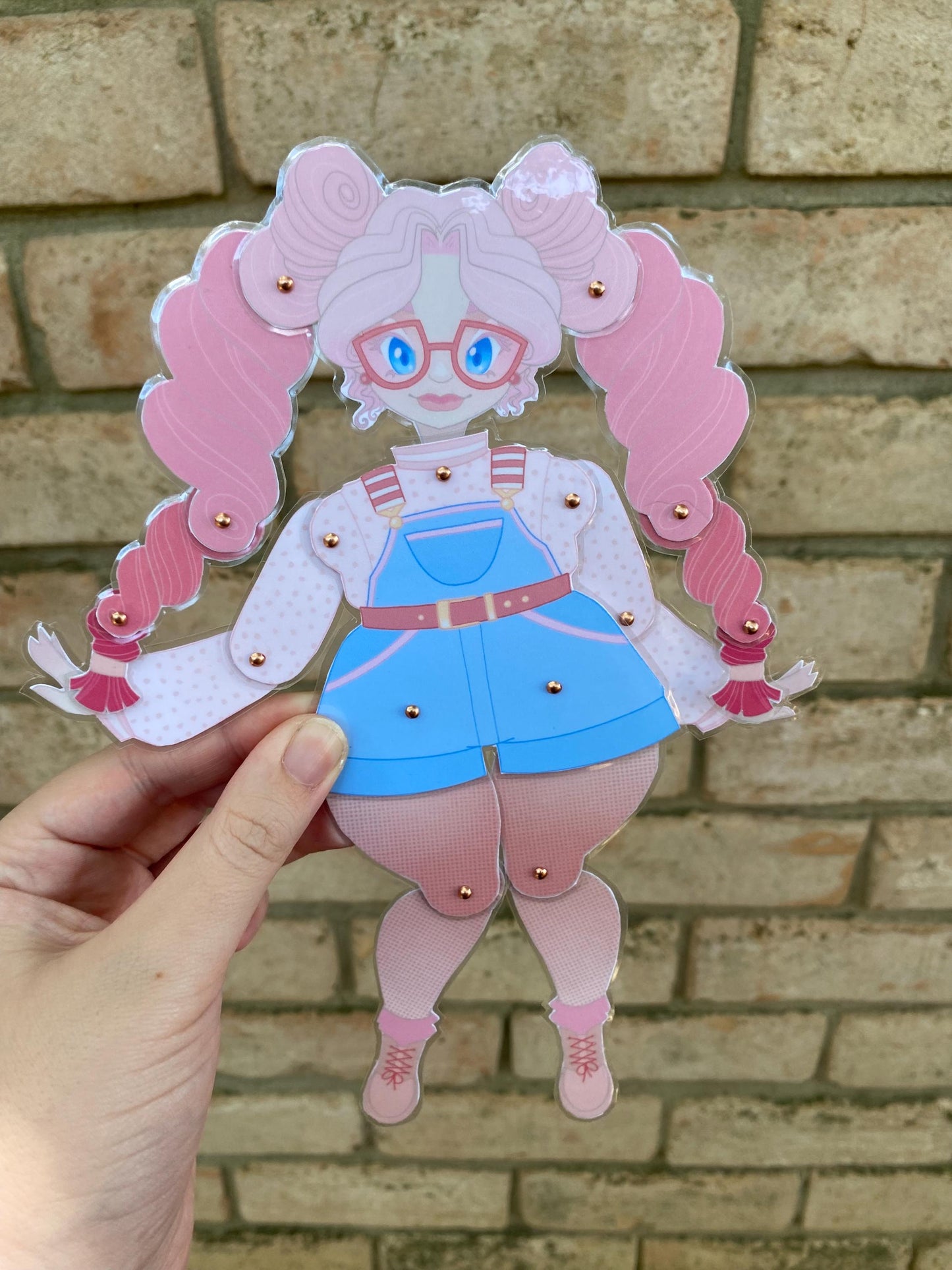 Precut Paper Doll - Strawberry Shortcake