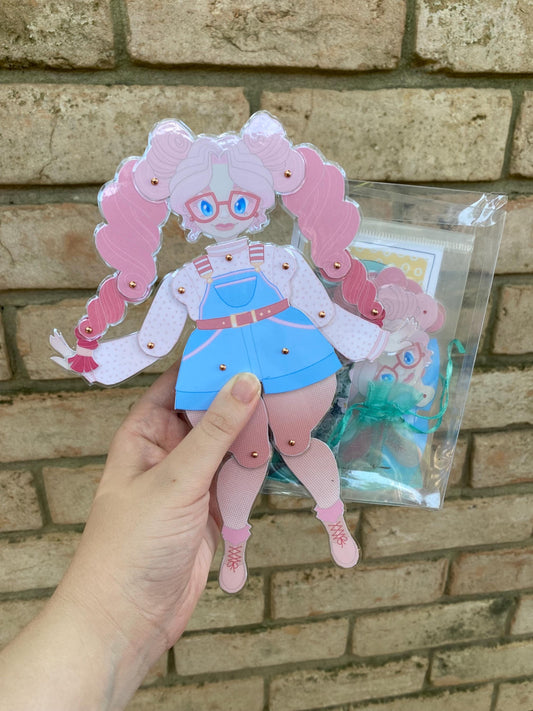 Precut Paper Doll - Strawberry Shortcake