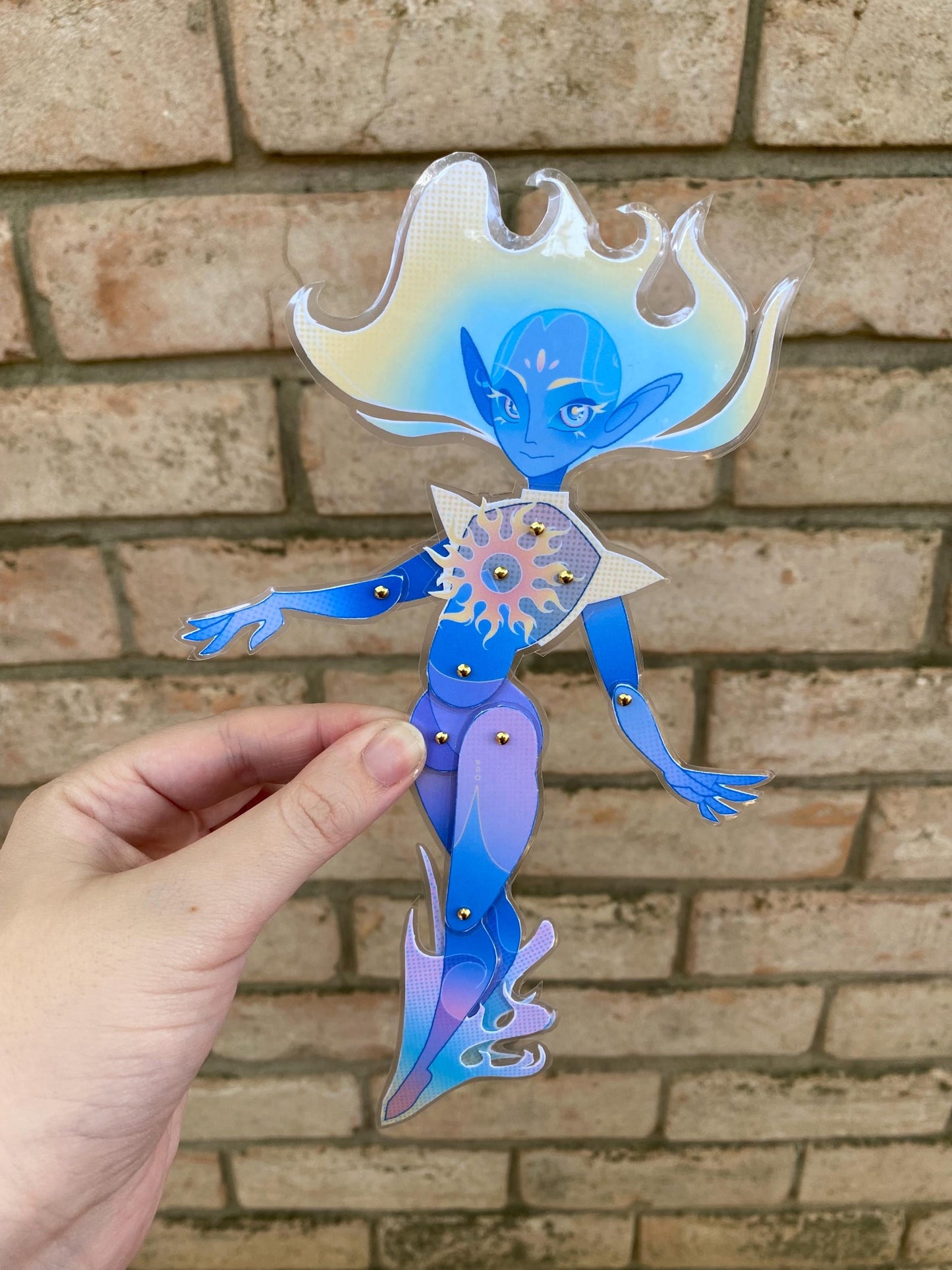 Precut Paper Doll - Digital Stardust
