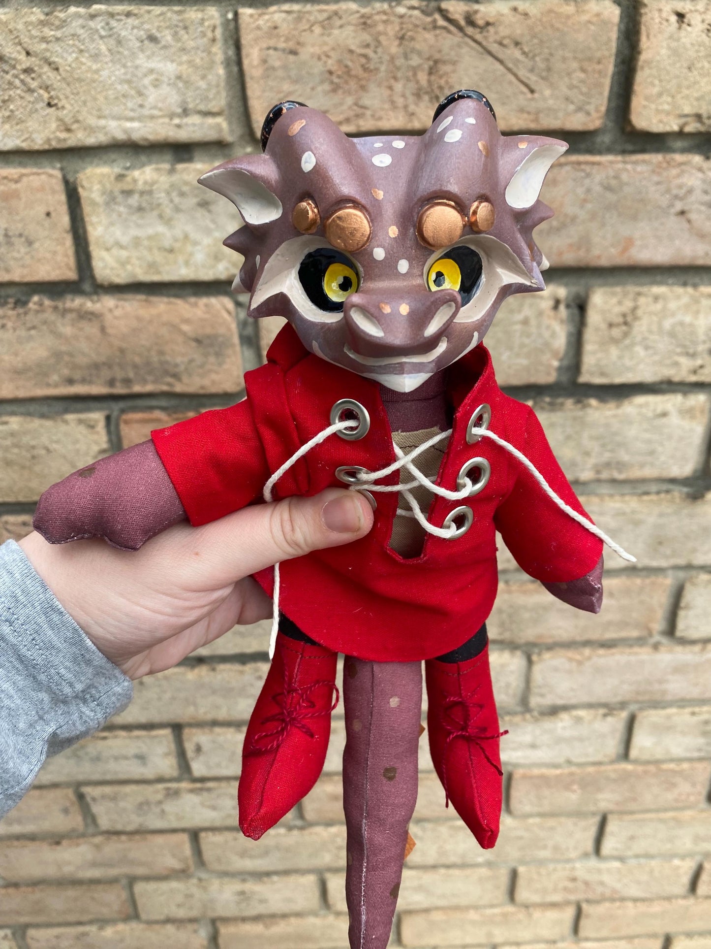 Gustav - Colorful and Customizable Dragon Doll