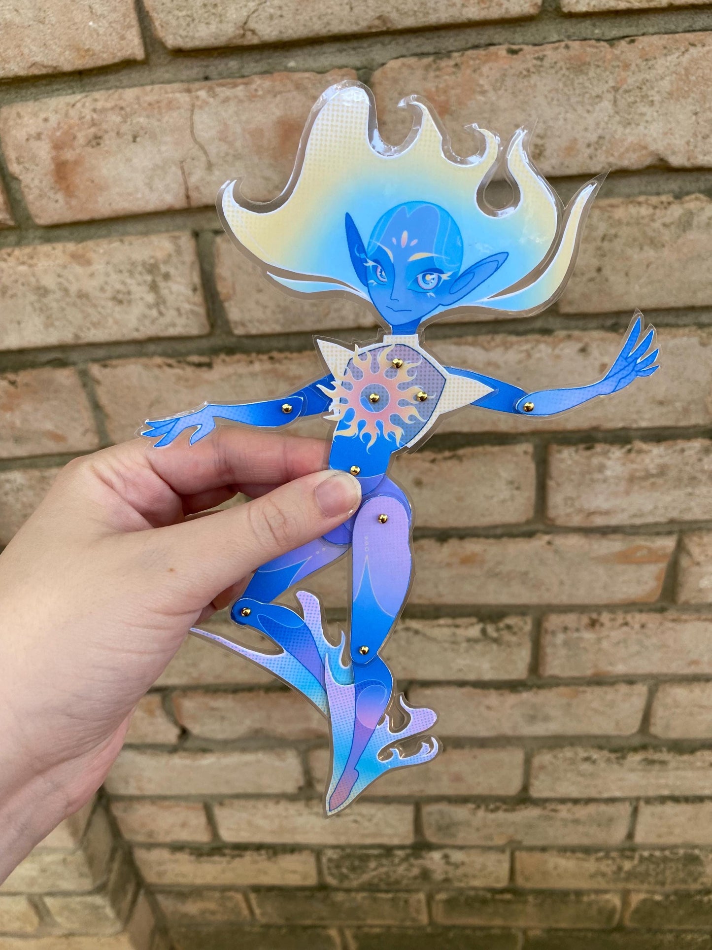 Precut Paper Doll - Digital Stardust