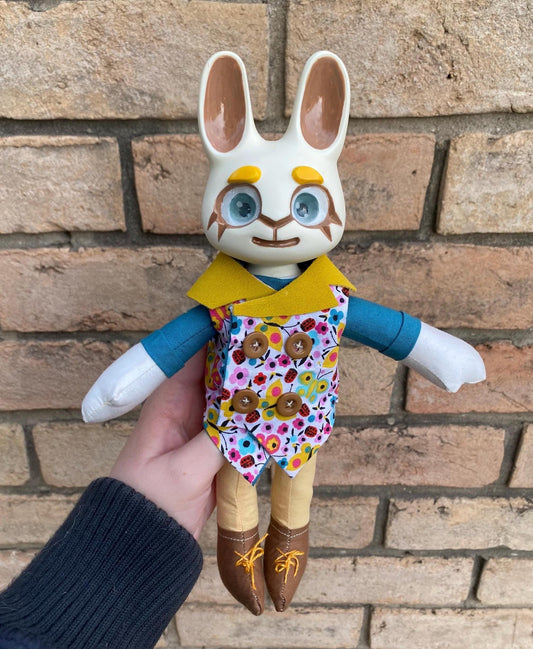 Basil - Colorful & Customizable Rabbit Doll