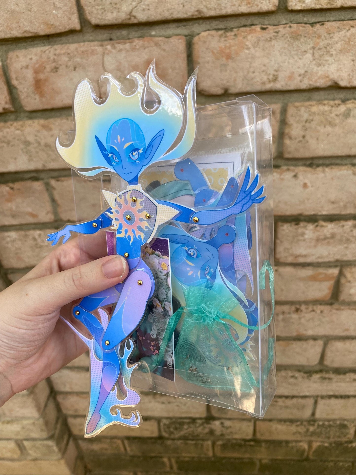 Precut Paper Doll - Digital Stardust
