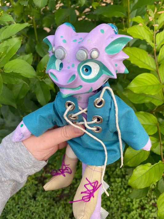 Gustav - Colorful and Customizable Dragon Doll