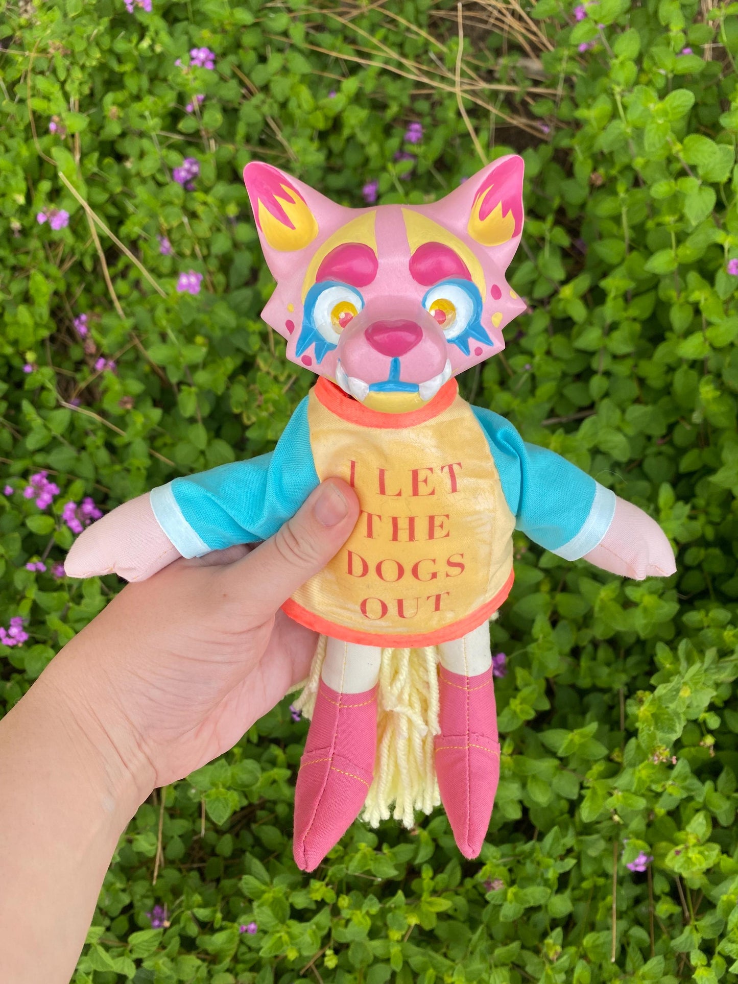 Arnulf - Colorful and Customizable Wolf Doll