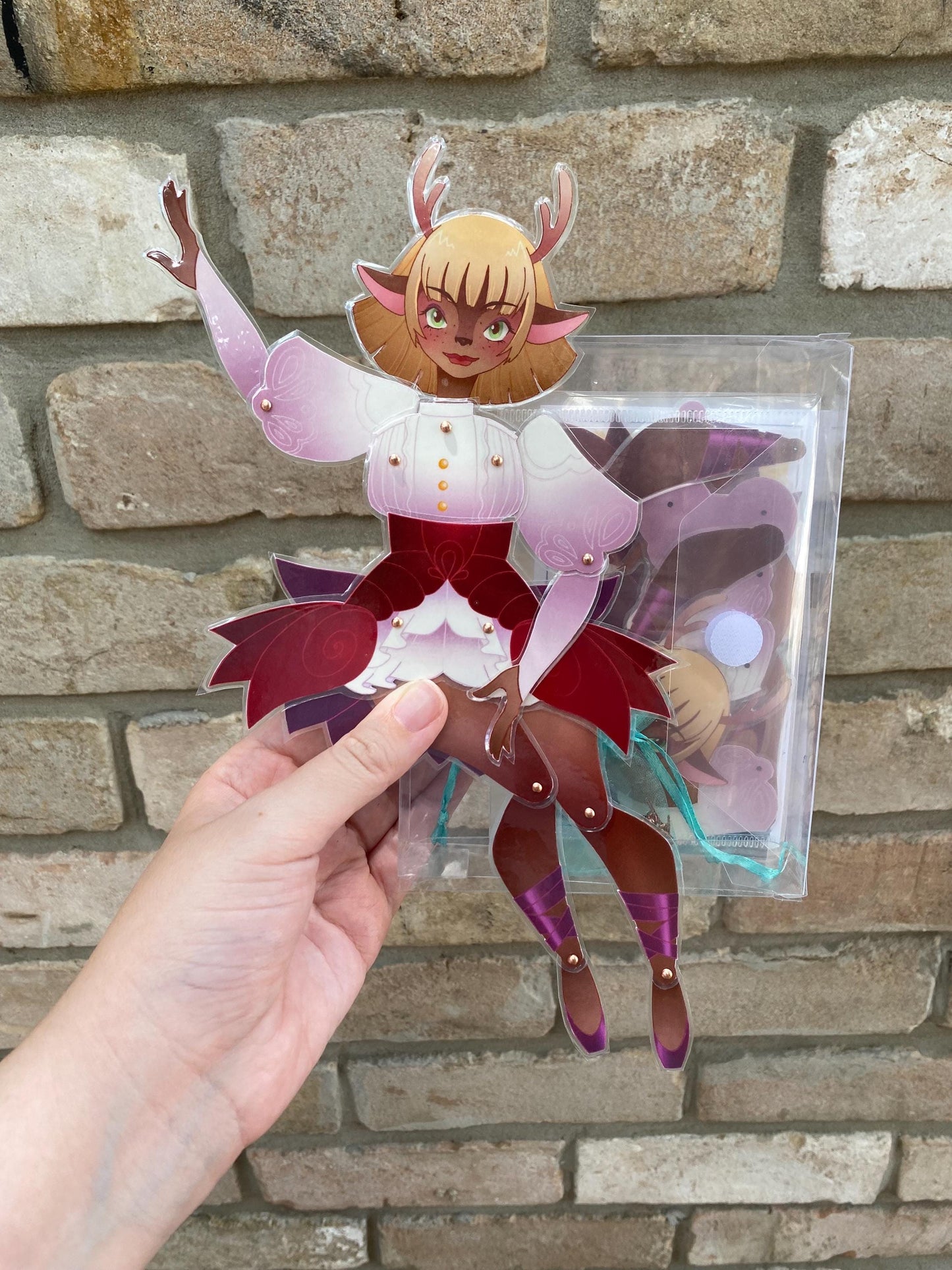Precut Paper Doll - Hellebore