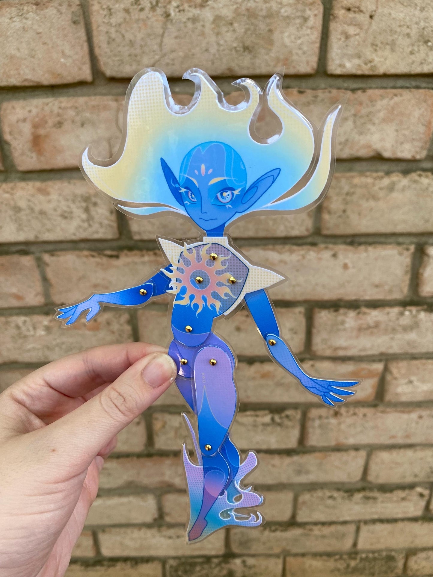 Precut Paper Doll - Digital Stardust