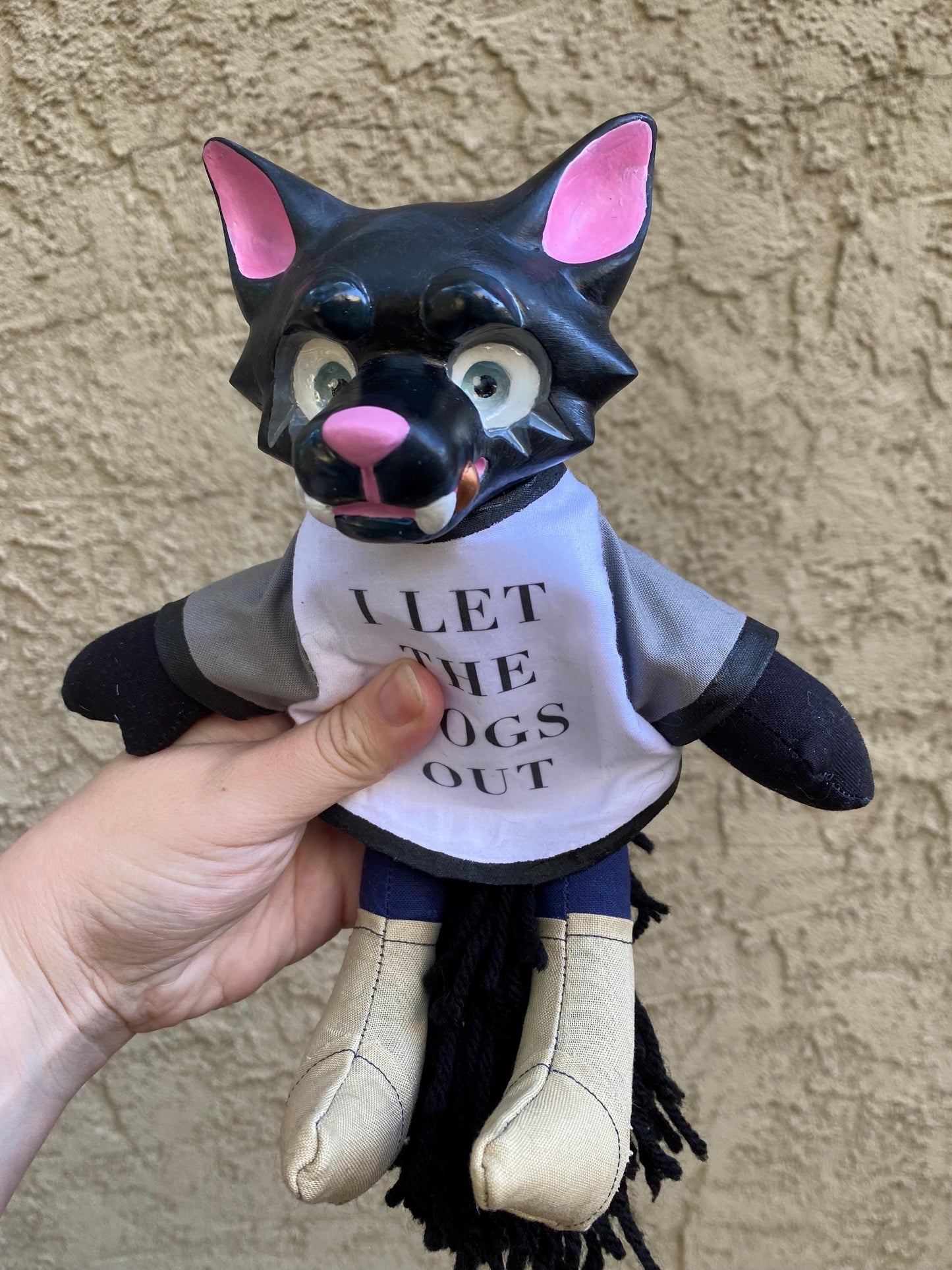 Arnulf - Colorful and Customizable Wolf Doll