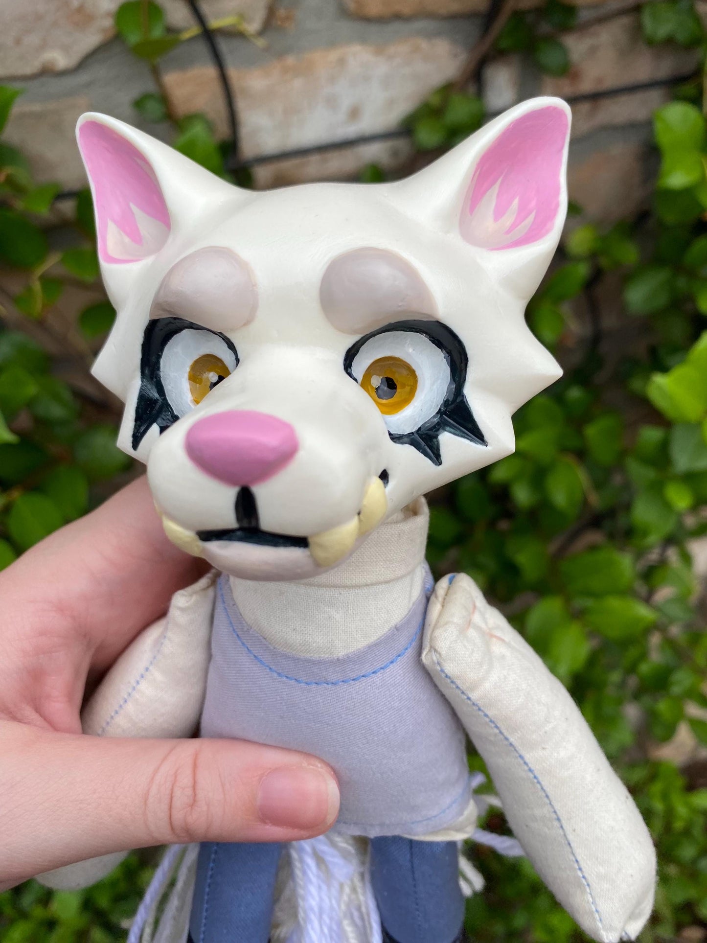 Arnulf - Colorful and Customizable Wolf Doll
