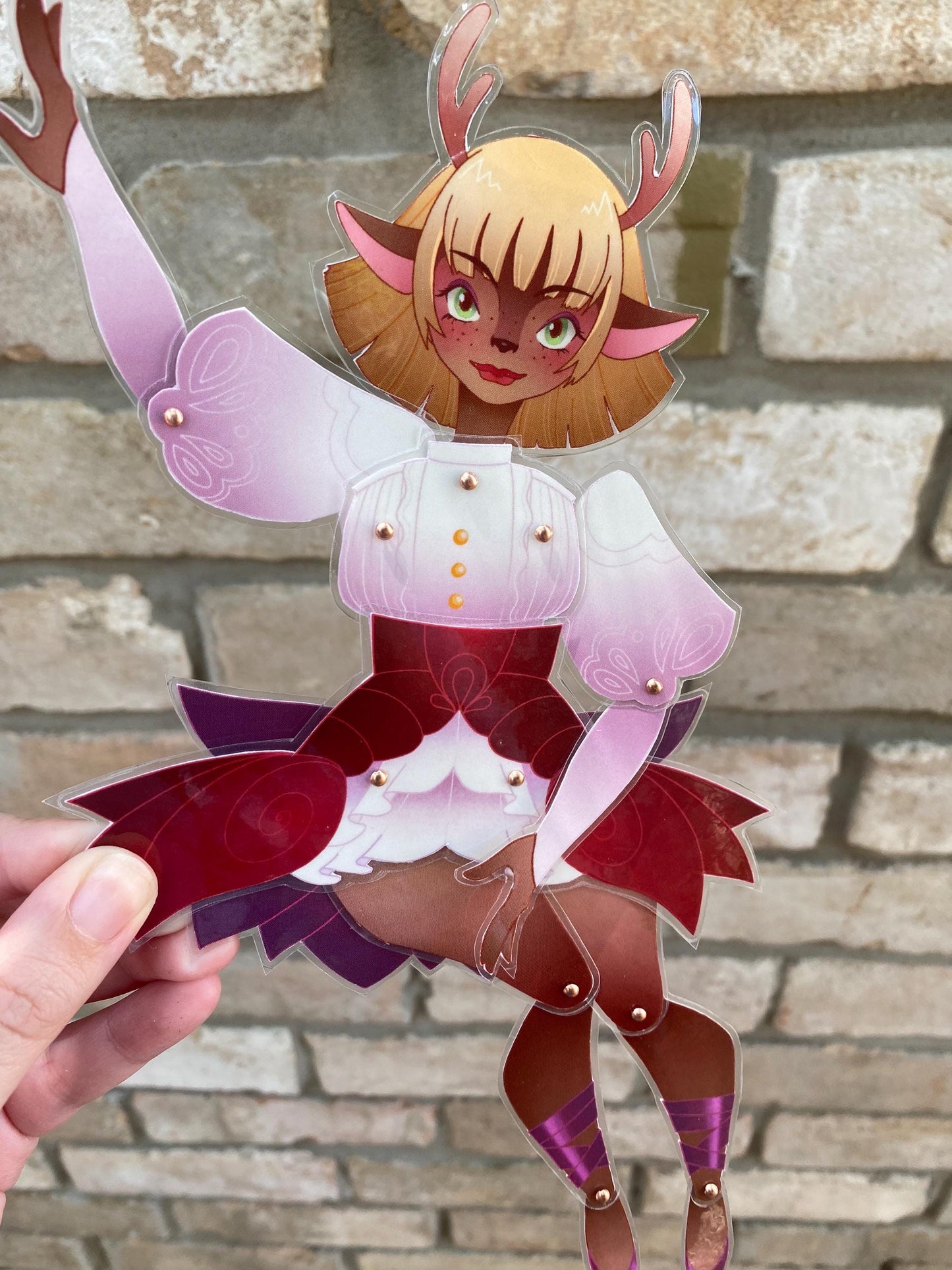 Precut Paper Doll - Hellebore