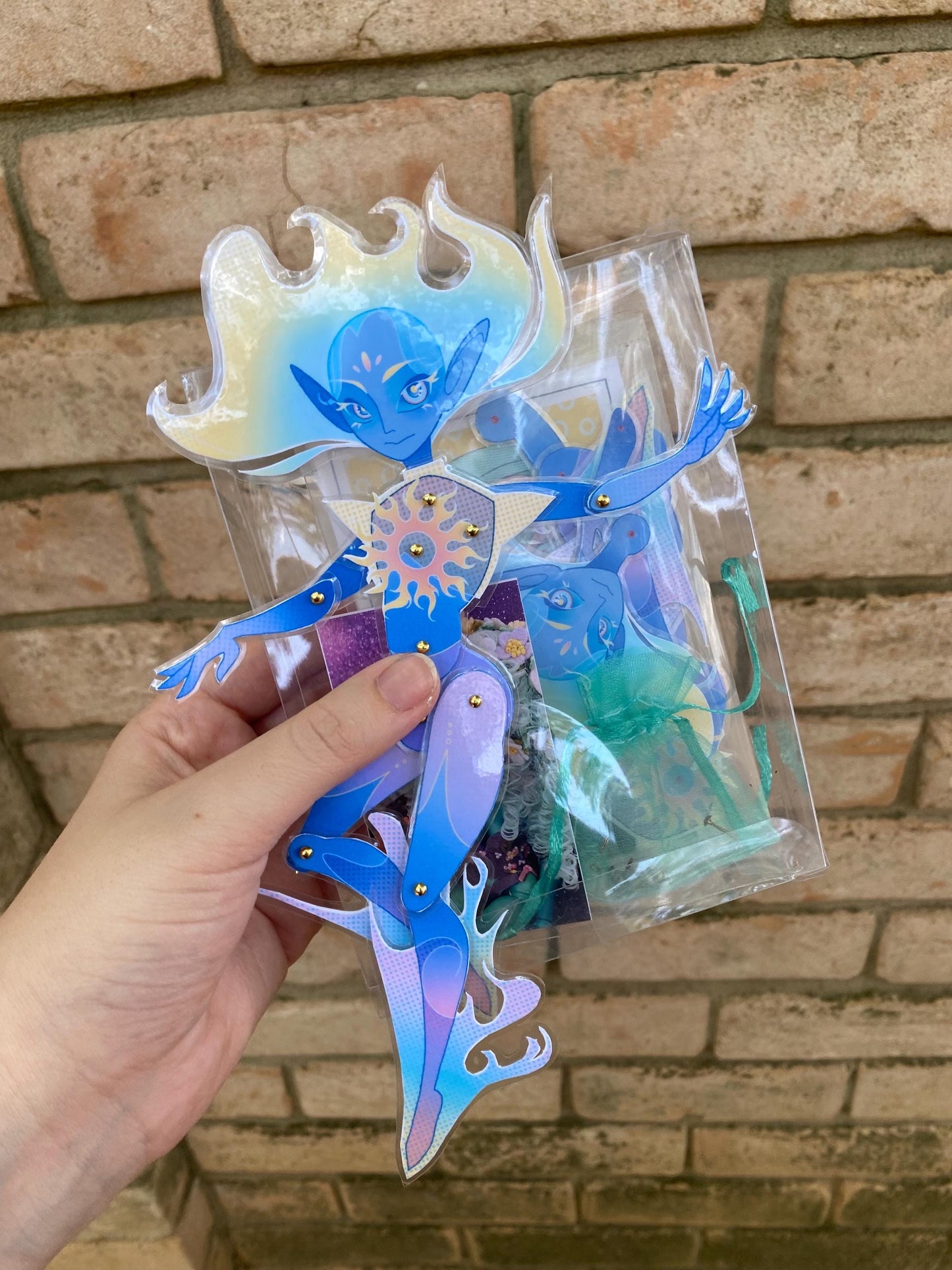 Precut Paper Doll - Digital Stardust