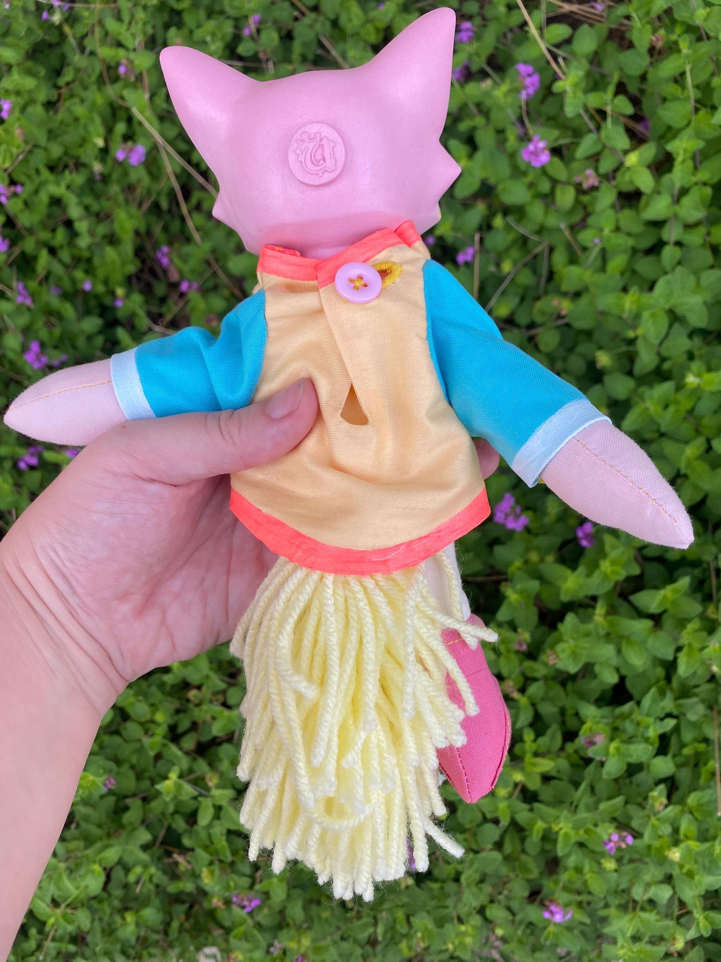 Arnulf - Colorful and Customizable Wolf Doll
