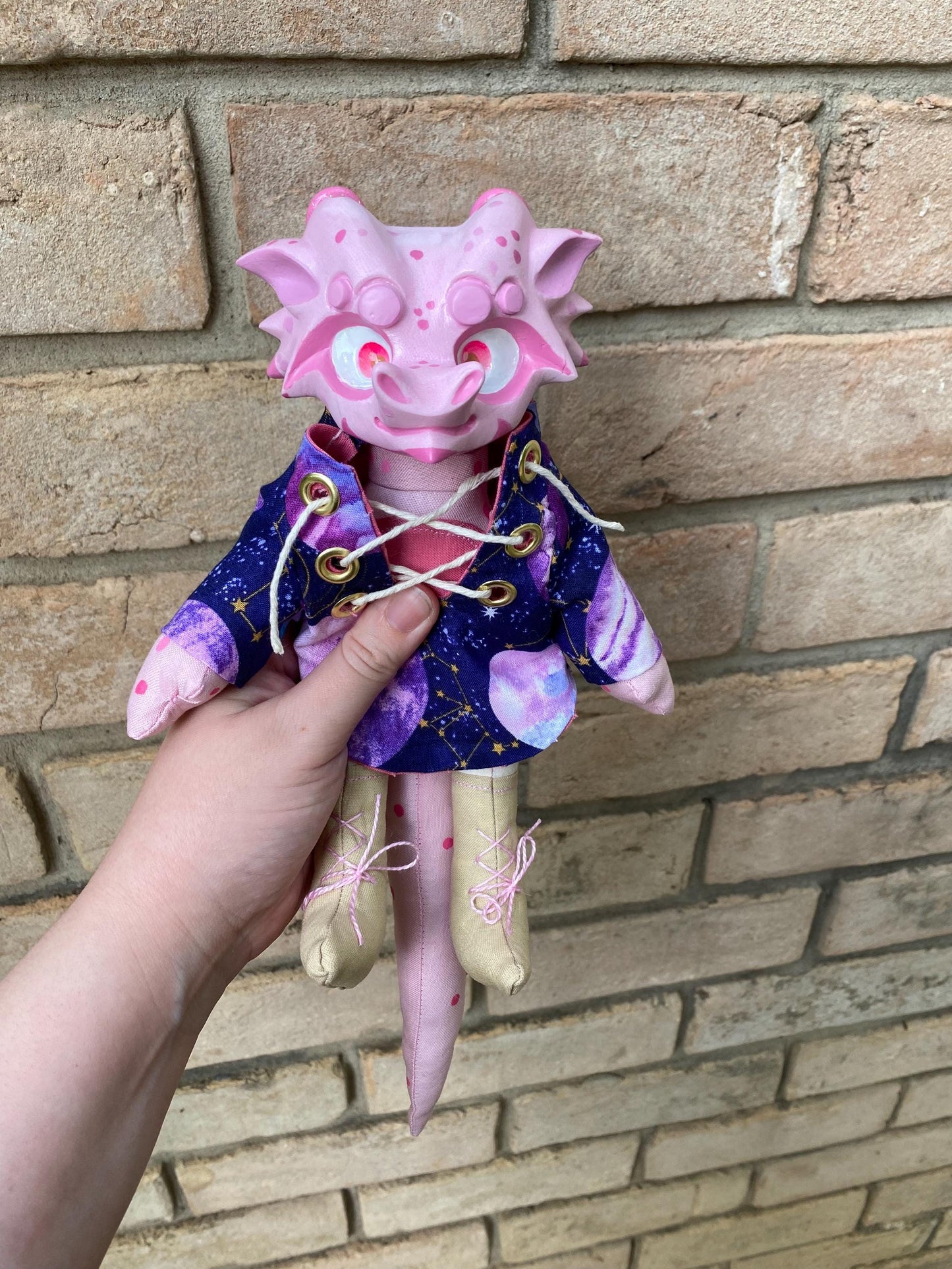 Gustav - Colorful and Customizable Dragon Doll