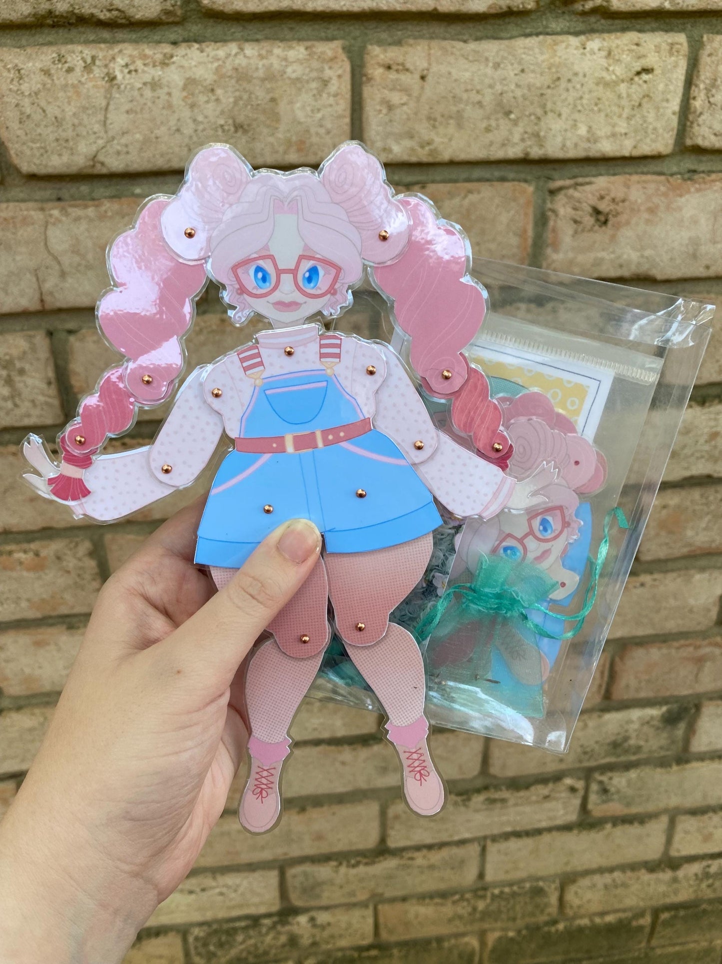 Precut Paper Doll - Strawberry Shortcake