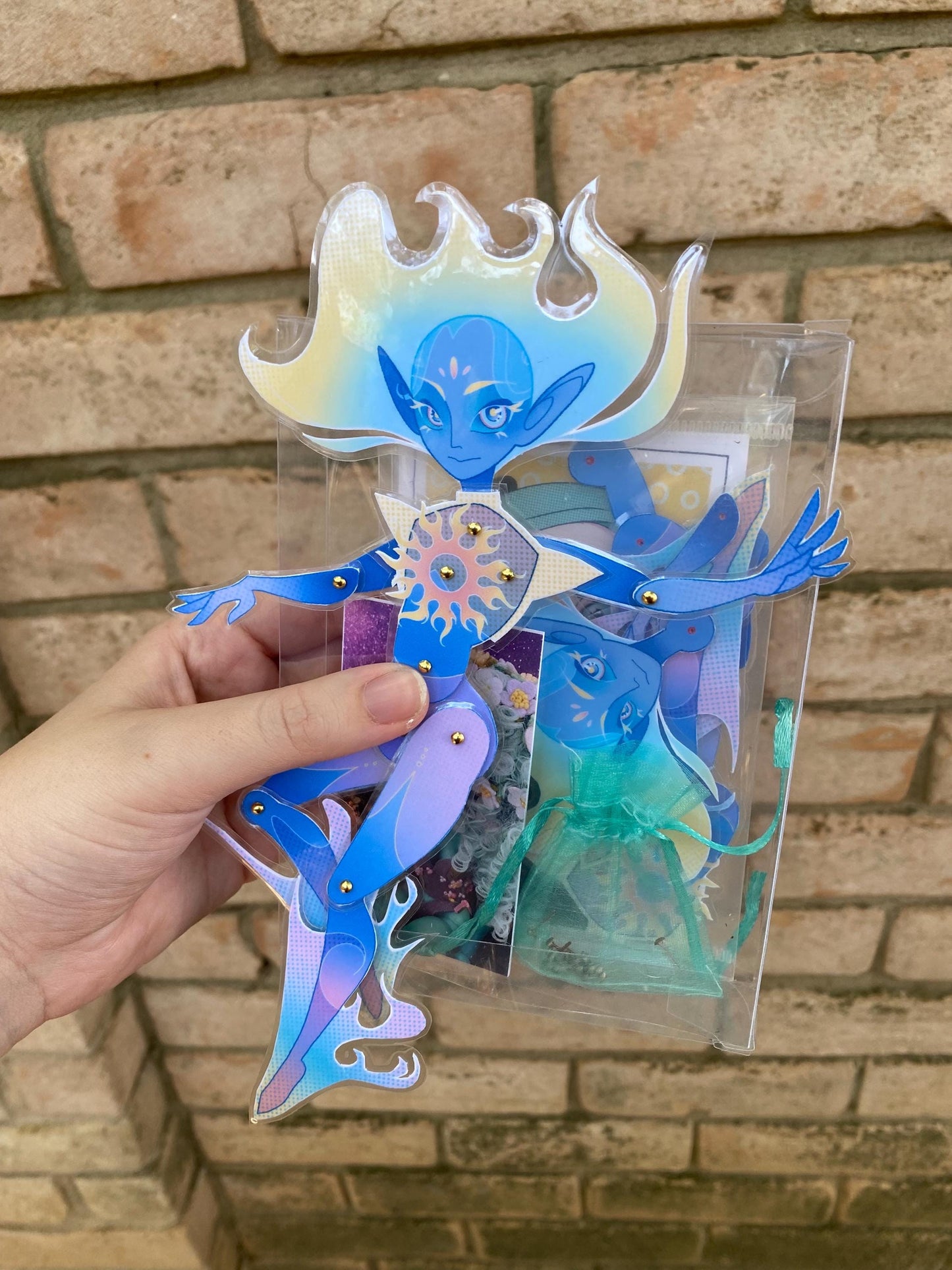 Precut Paper Doll - Digital Stardust