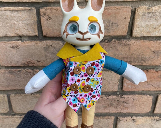 Basil - Colorful & Customizable Rabbit Doll