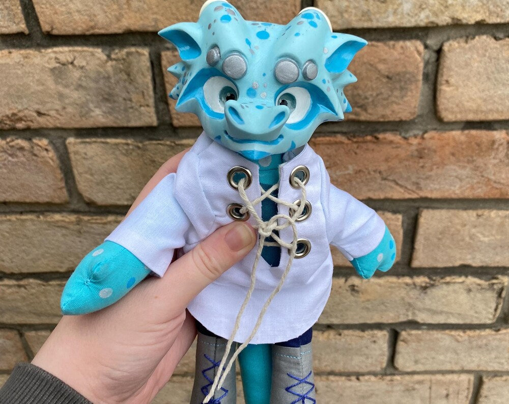 Gustav - Colorful and Customizable Dragon Doll