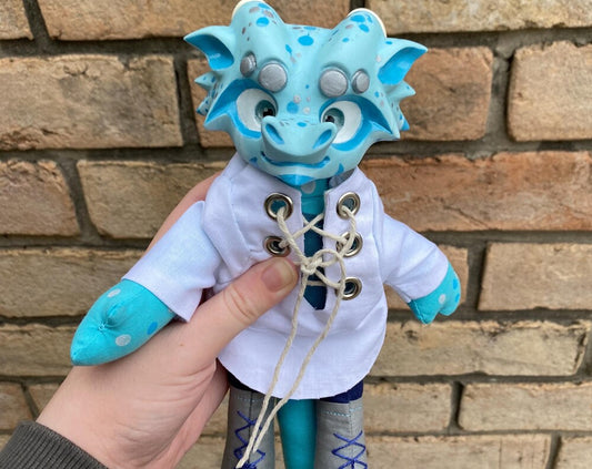 Gustav - Colorful and Customizable Dragon Doll